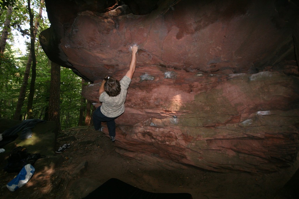 Kalmit- Felsenmeer Bouldern