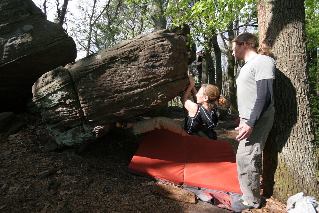 Kalmit- Felsenmeer Bouldern