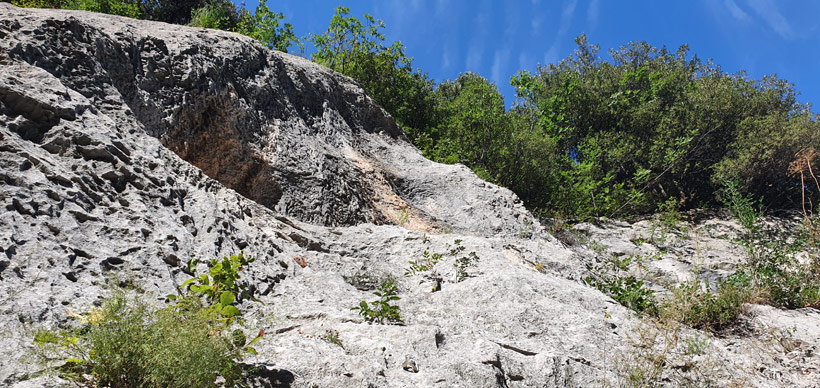 Faini a finale 4c, Viola 5b, Leonhard 5c und Valentina 6a