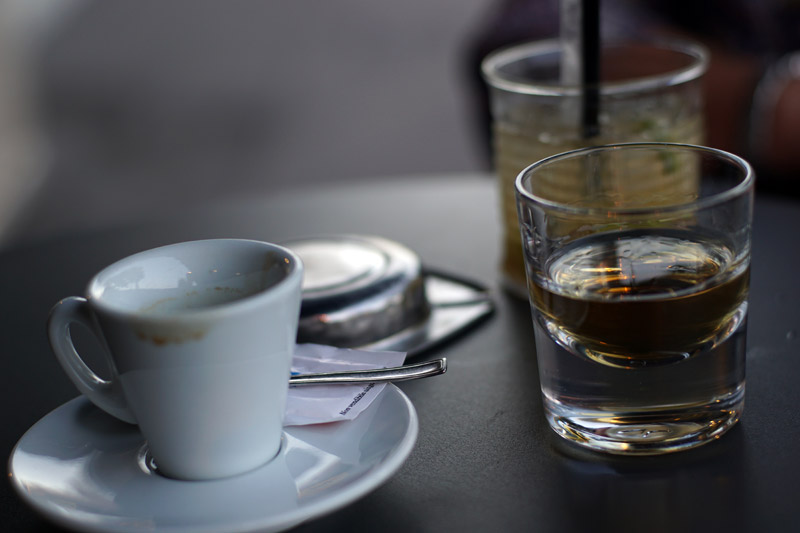 Grappa und Espresso