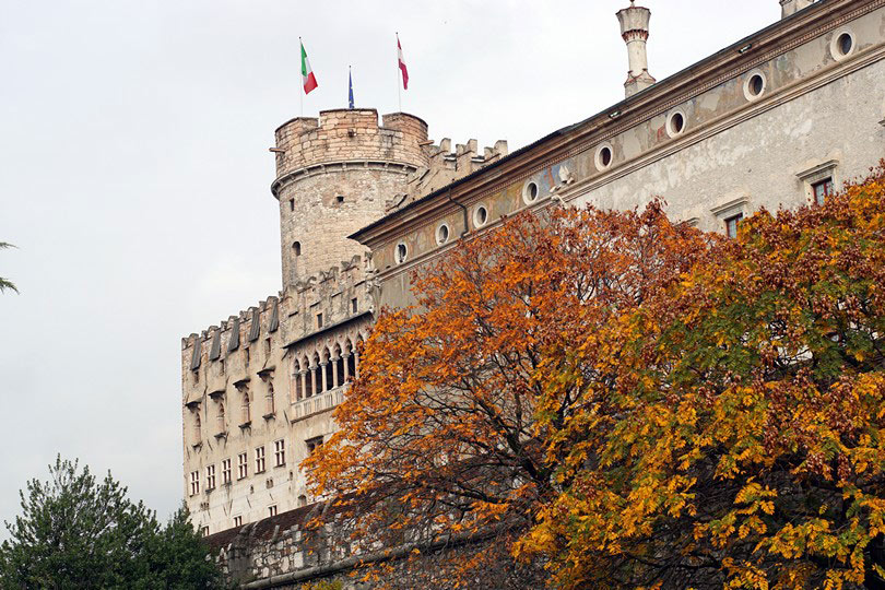 Das Castello del Buonconsiglio in Trento
