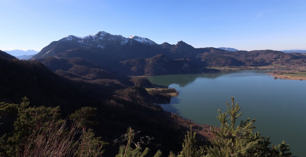 Kienstein, Ausblick nach Westen