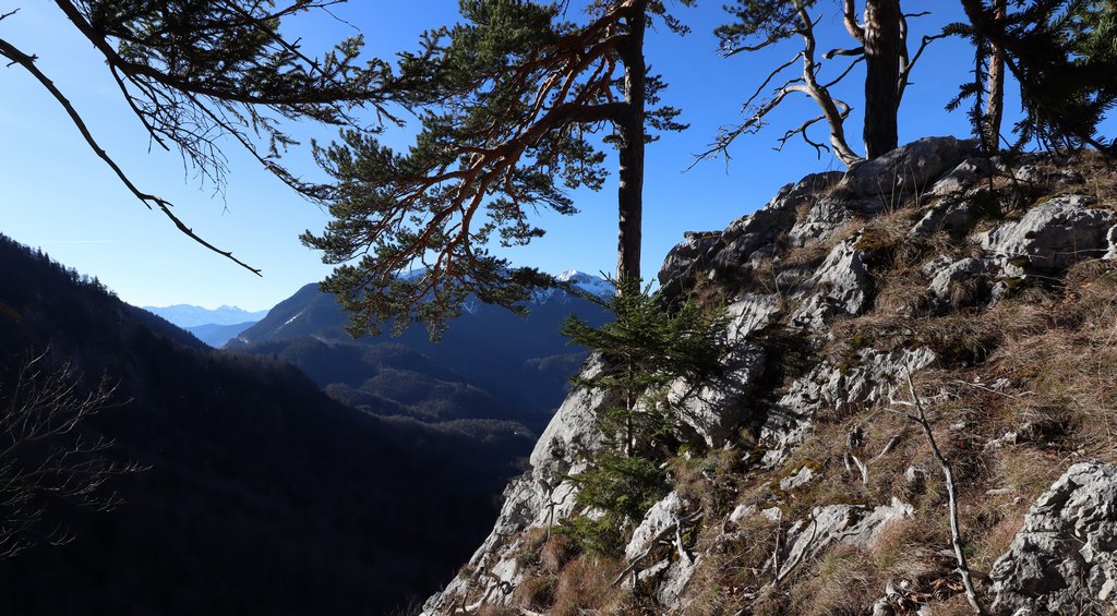 Kienstein, Ausblick nach Westen