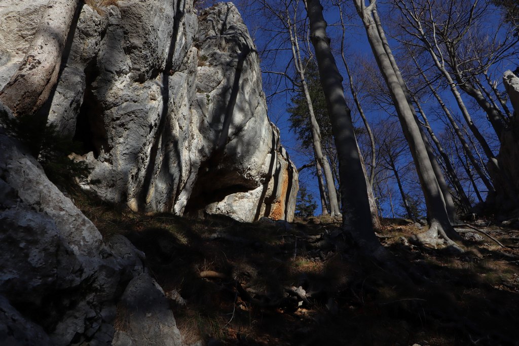 Kienstein, Aufstieg zur Rodeowand