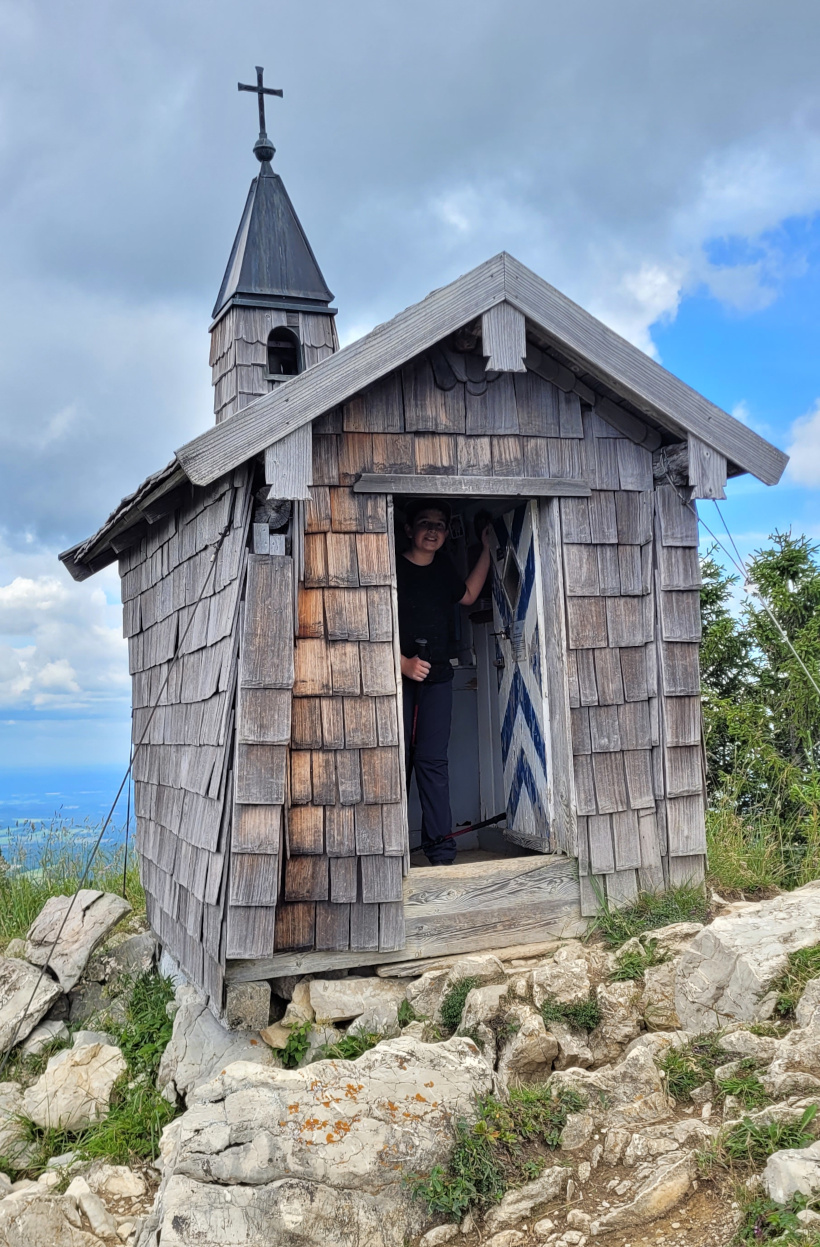 Auf dem Westgrad findet sich eine interessante Kapelle.