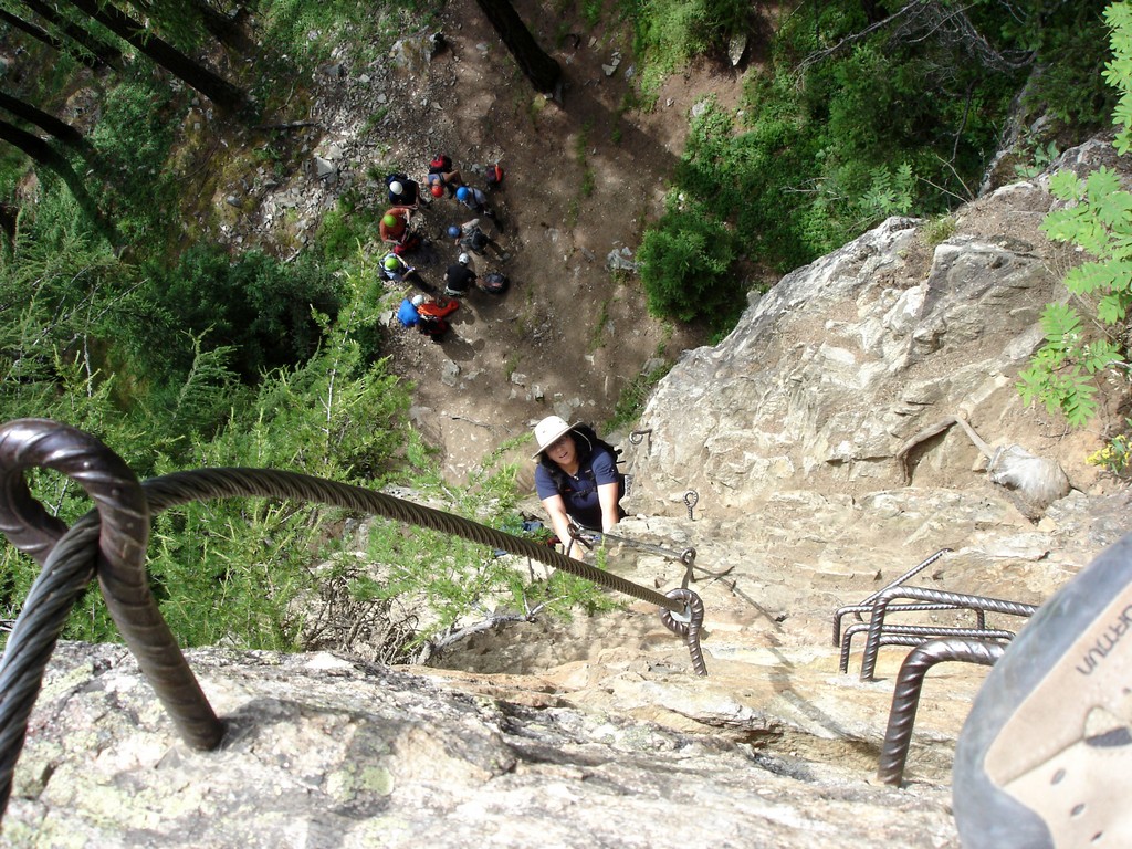 Lehner Wasserfall Ötztal Klettersteig