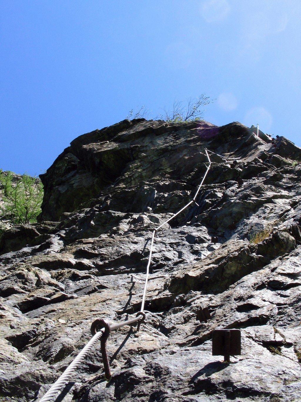 Burgsteiner Wand Rheinhard Schiestl Klettersteig