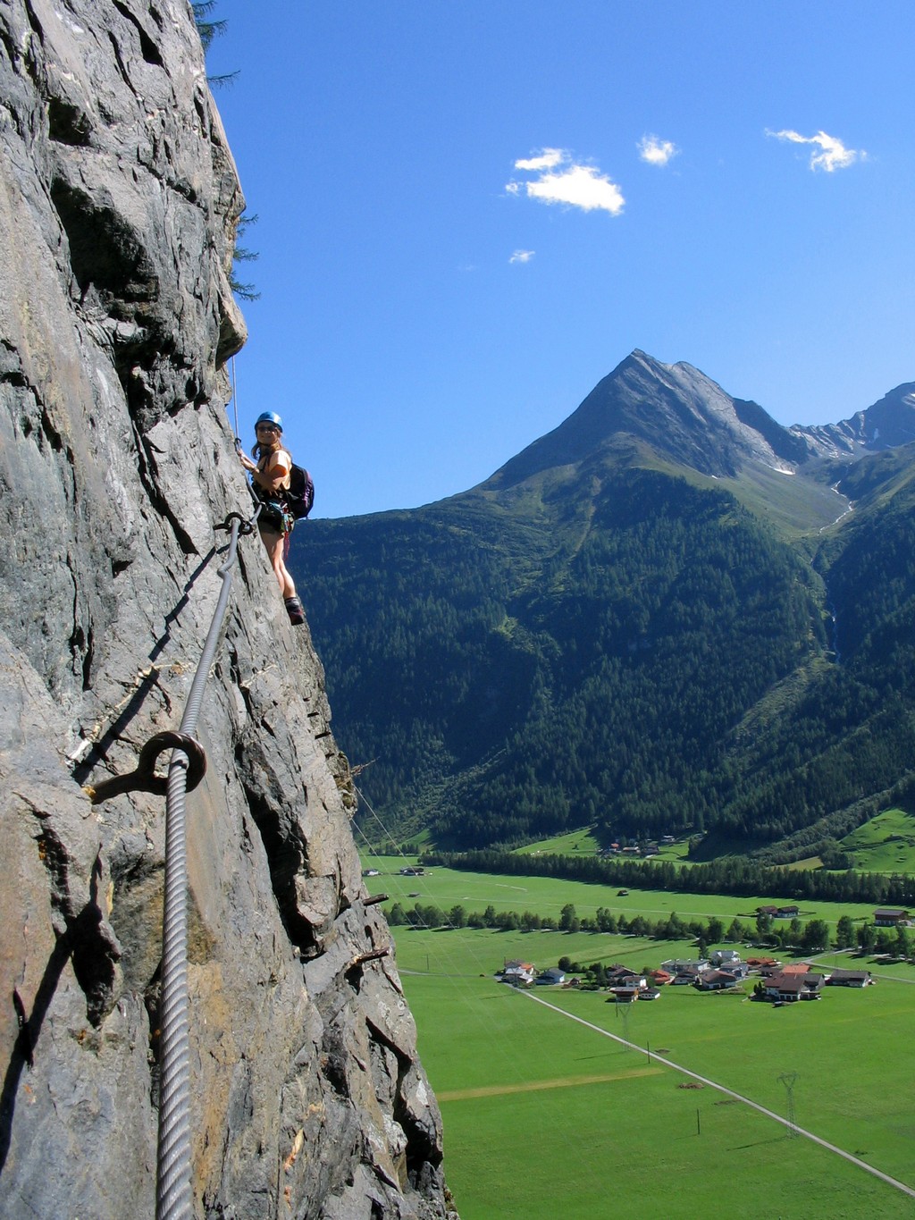 Burgsteiner Wand Rheinhard Schiestl Klettersteig