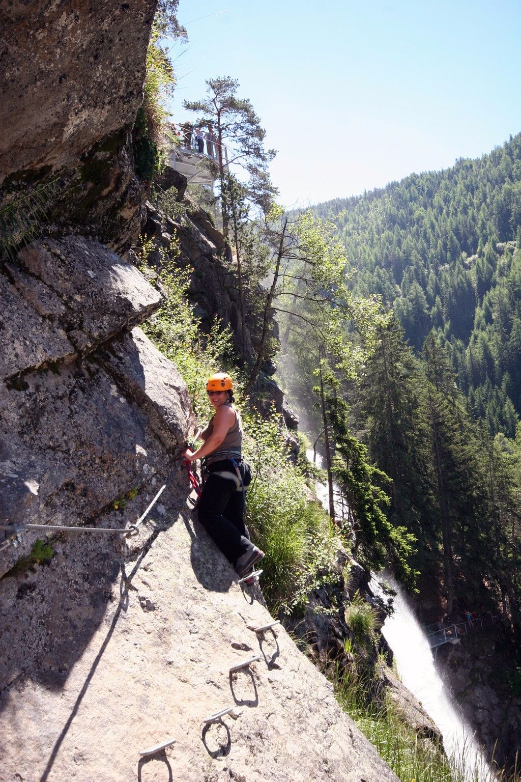 Stuibenfall Ötztal Klettersteig