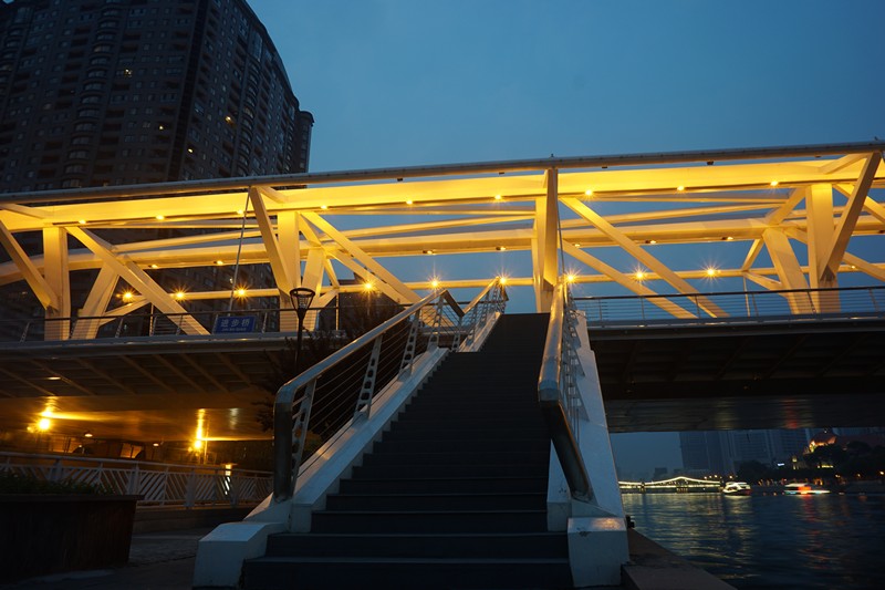 Tianjin Haihe River Brücke