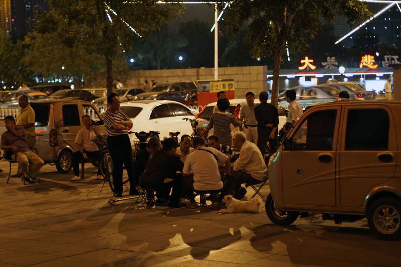 Tianjin leben auf der Strasse