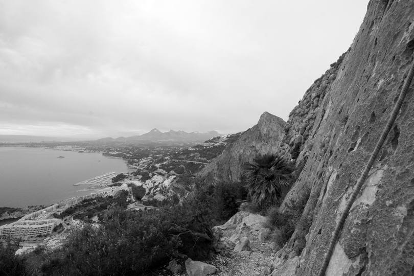 Blick vom Toix nach Benidorm