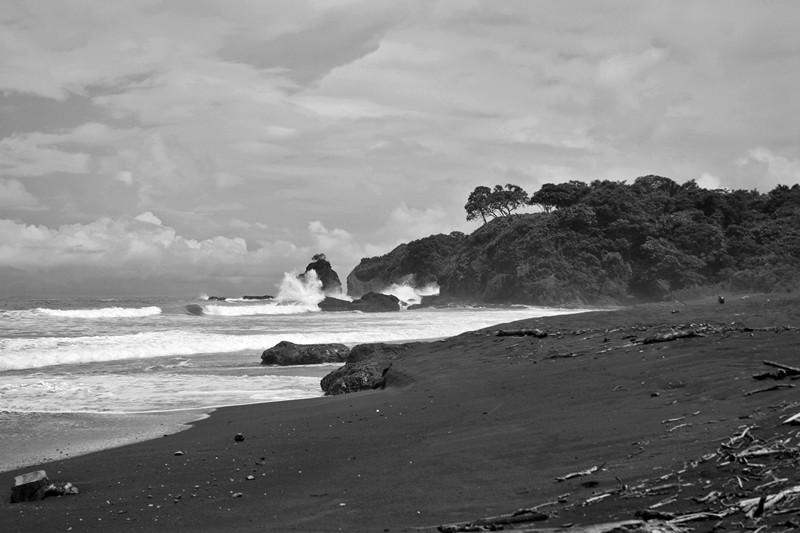 Costa Rica wild beach