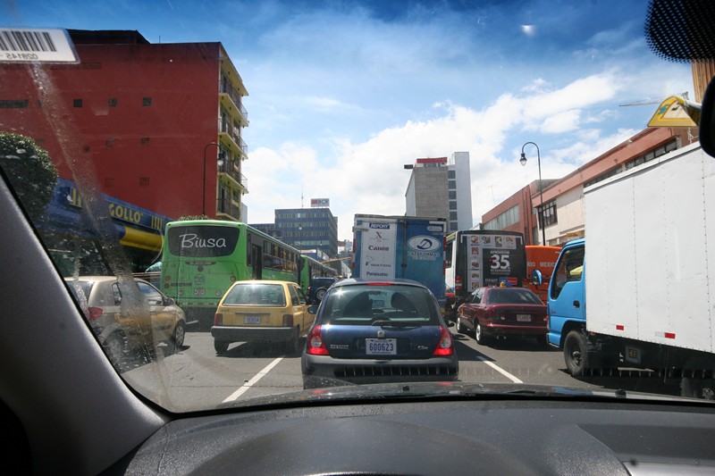 San Jose Traffic jam