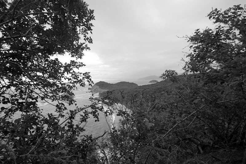 Los Frailes Beach Wnderung Ausblick auf den Strand