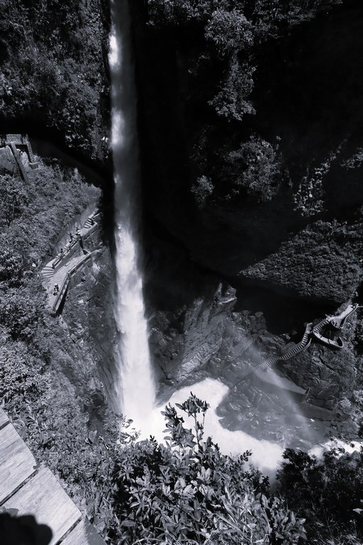 El Pailón del Diablo zweiter Fall