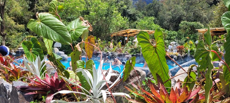 Termas de Papallacta Menschen im Wasser