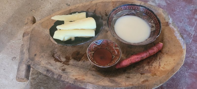 Zutaten zur AChicha Herstellung