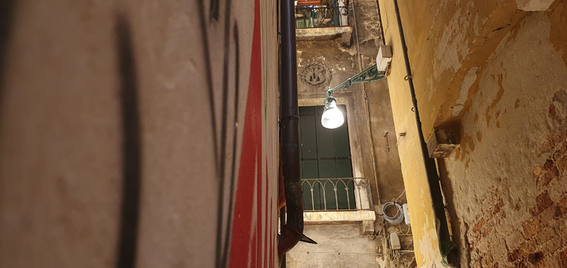 Gasse in Venedig