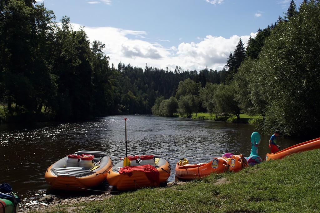 Moldau Bootsfahrt