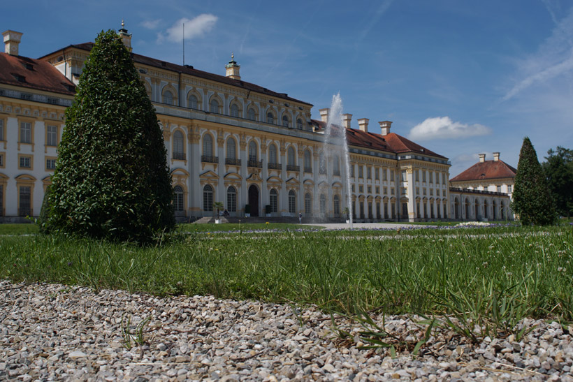 Schloss Schleissheim von hinten