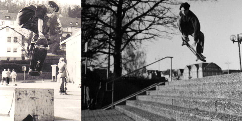 Skateboarding 80er Rhein Mosel Halle