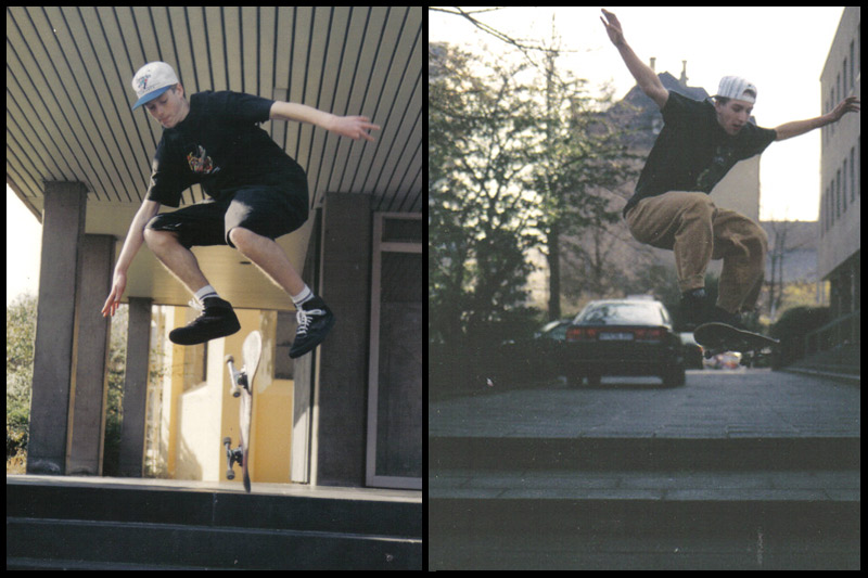 Skateboarding 90er Kastor Kirche