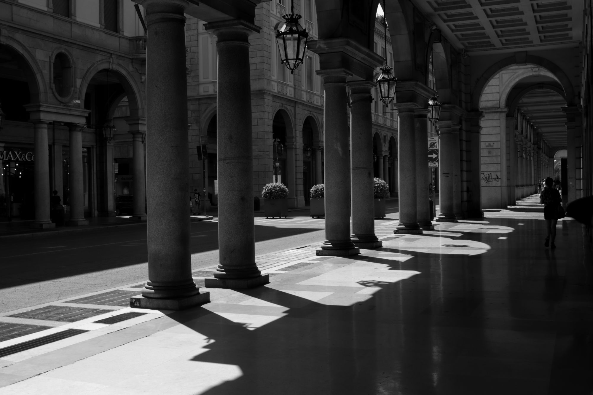 Bilick hinunter nach Finalborgo