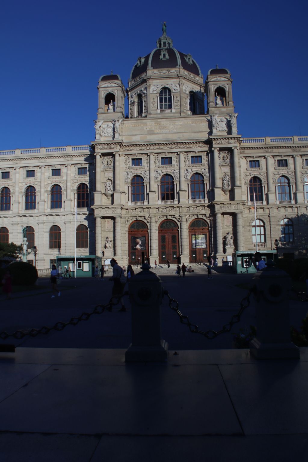 Naturhistorischen Museum und dem Kunsthistorischen Museum