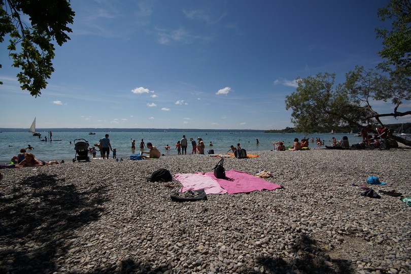 Badestrand in Herrsching