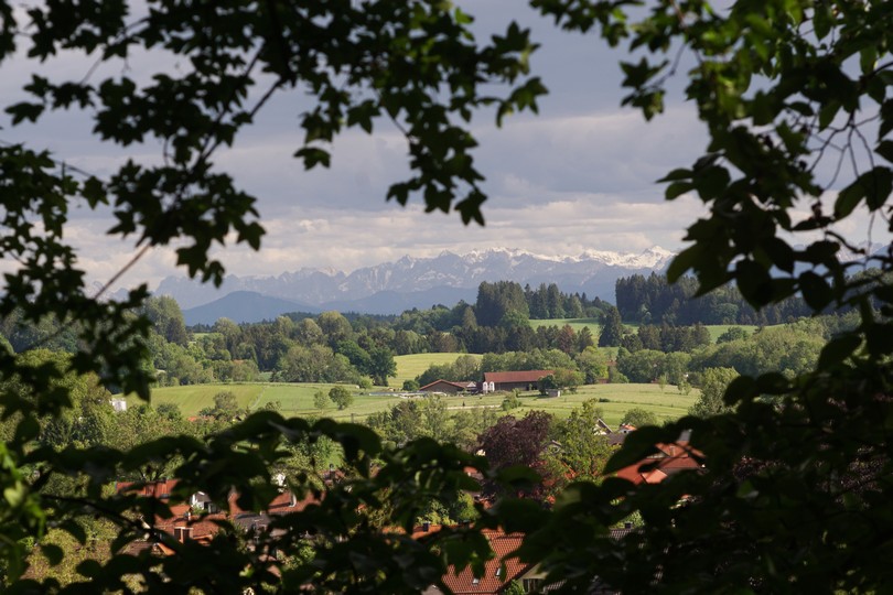 Blick auf die Berge