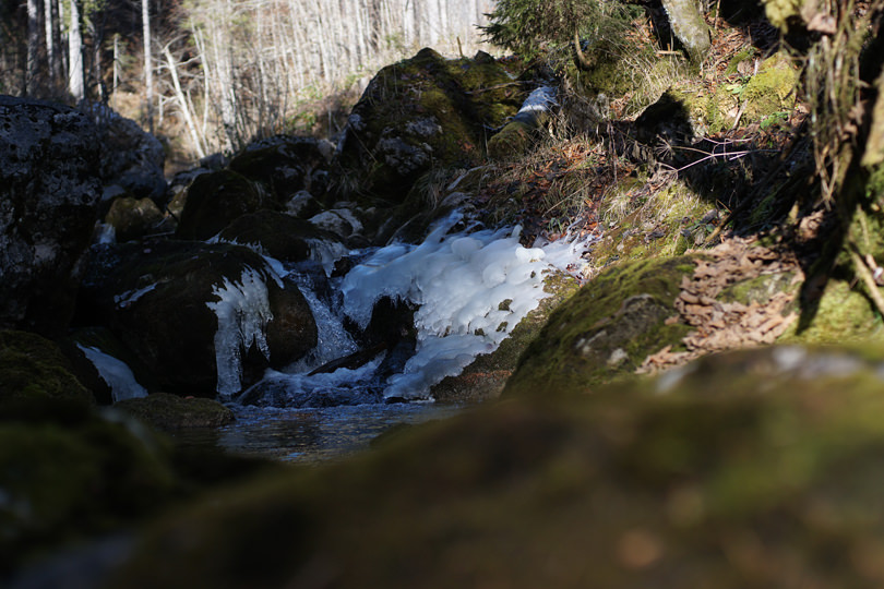 Klammwanderung zur Schwarzentenn Alm