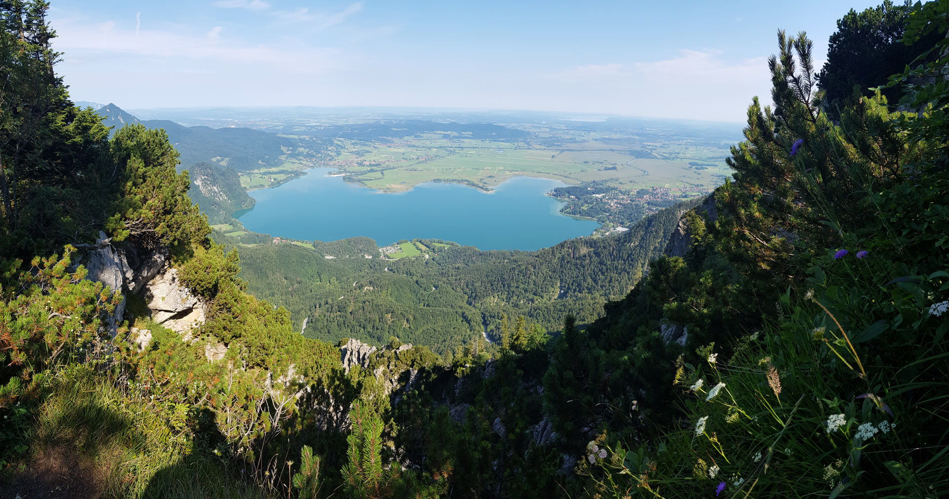 Jochberg Kochelsee Pannorama