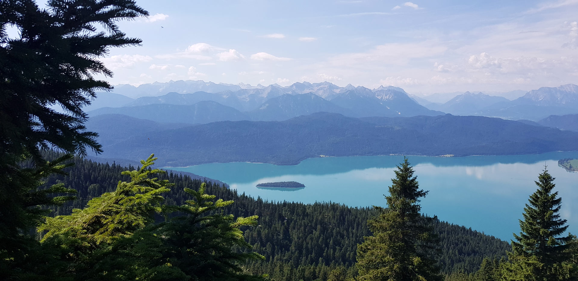 Walchensee Pannorama