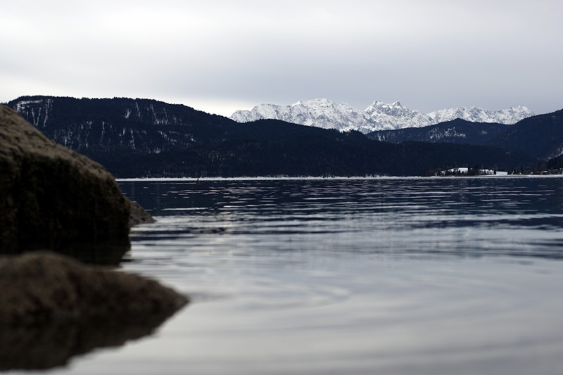 Walchensee Pannorama Wetterstein